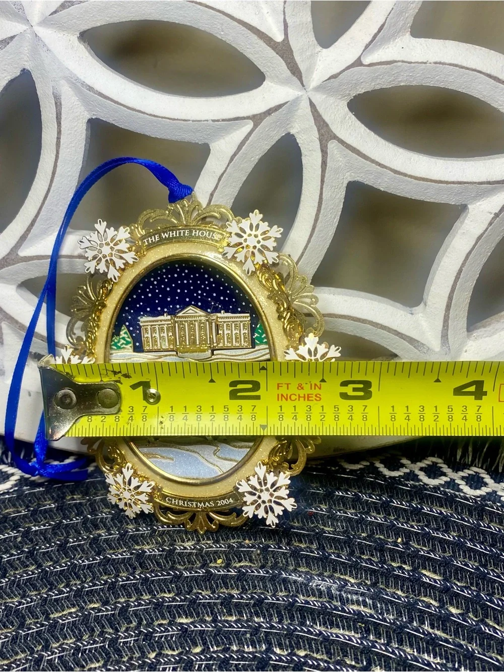White House‎ Historical Association Christmas Ornaments 2004 President Hayes